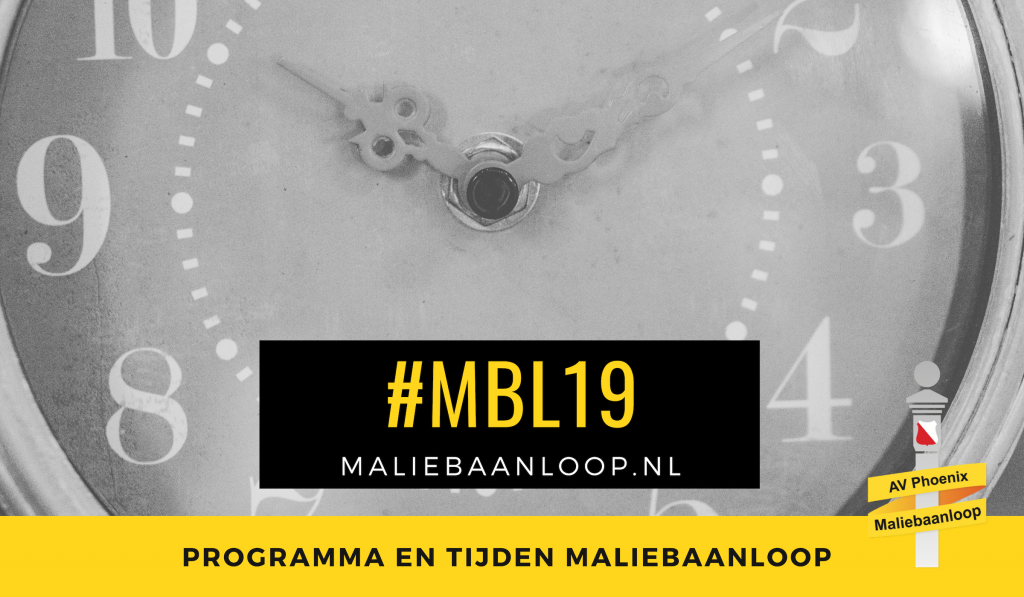 programma en tijden maliebaanloop